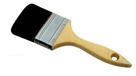 Schwarzer dicker Borstenpinsel 2&quot; 3&quot; 4&quot; OEM