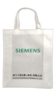 Handgefertigte, haltbare Vliesstofftaschen mit OEM-Design, individuell bedruckt, umweltfreundliche, wiederverwendbare Einkaufstaschen-Alternativen