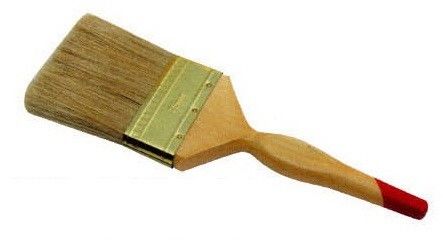 Synthetische Faser Bristle Farbbbürste 6-Zoll Griff Länge für Kundenanforderungen