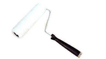 Mikrofaser-Farbroller mit glatter Oberfläche, 9 mm, für Deckenfarbe