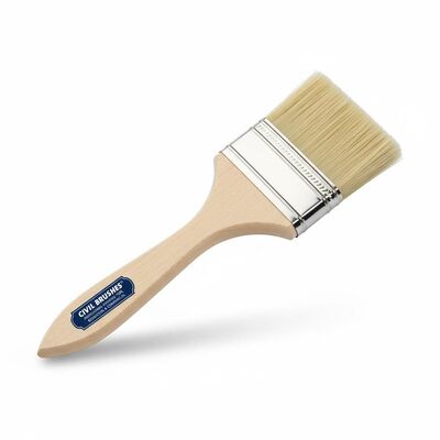 Flat House Farbpinsel Zivilpinsel Polyester Langlebiges professionelles Malwerkzeug für Wohn- und Gewerbeanwendungen